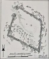 Redutten Dragen. Eller «Der Drache», oppmålt av Bu, Lillejord og Magnussen i 1999.