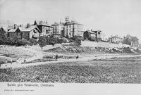 Harbitz gates villakvarter i 1905. Foto: Narve Skarpmoen