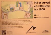 Retterstedet 1868 Tavle.