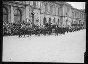 Nordraaks båre på vei til Vår Frelsers gravlund etter å ha blitt hentet fra Berlin. Foto: Narve Skarpmoen (1925).
