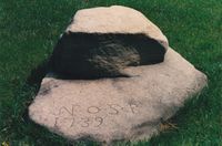 175. Ridestein på gården Bryn i Hokksund (oeb-205651).jpg