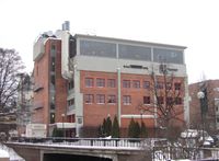 Rikskonsertene og Riksteaterets hovedkontor i Spigerverkets gamle jernlager. Foto: Stig Rune Pedersen (2014)