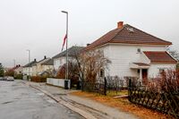 Byggmesterfunkis i Ringgata. Foto: Leif-Harald Ruud (2022)