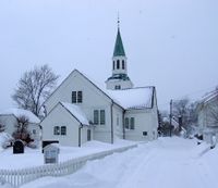 Risør kirke, vigsla i 1647. Foto: Christian Ellingsgård