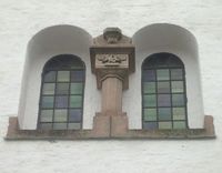 Detalj, fasade, Ris kirke. Foto: Stig Rune Pedersen