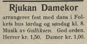 Rjukan Damekor, Rjukan Arbeiderblad 1923.10.05.JPG