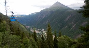 Rjukan Krossobanen Gaustatoppen 2010.jpg