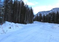 Motiv fra Rollagsvegen nær Bruhaug bru. Foto: Stig Rune Pedersen