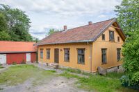 «Rommiskolen», Rommen gamle skole, åpnet i 1861 og var i drift til 1911. Foto: Leif-Harald Ruud (2015)