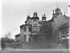 Nr. 9: Rosenborgslottet. Foto: Oslo Museum (rundt 1900).