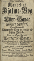 Søemænders aandelige Psalme-Bog til Chor-Sange Morgen og Aften, Saavel som og udi stormende Vejr og andre adskillige Tilfælde, samt og Søe-Fartens Betragtelse-Sange, København 1746, i Digital versjon på Nettbiblioteket.