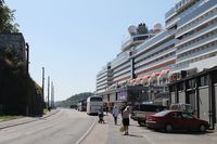 Søndre Akerhuskai, hvor mange cruiseskip legger til på sommeren. Foto: Chris Nyborg (2013)
