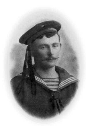 Ludvik Nilsen (1c), gast i marinen.