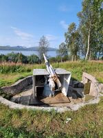 SKC Kanon 10,5 cm - Tromsø Forsvarsmuseum. Foto: Tromsø Forsvarsmuseum