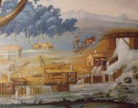 Scene fra tapetene i Storstua.