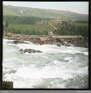 Sagbruk i Usteelva nedenfor Fosshaug i Hol.jpg
