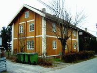 Saugdalen Brugsskole på Flækken i Sagdalsveien 29 er i dag i privat eie.