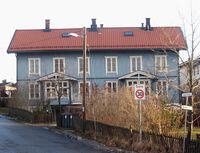 Nr. 1A, arbeiderbolig fra 1867. Foto: Stig Rune Pedersen (2013).