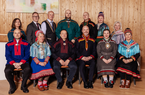 Plan- og finanskomitéen 2025–2029. Foto: Árvu/Sametinget (2025)