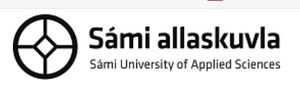 Samisk høgskole samisk og engelsk versjon logo.PNG