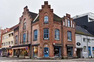 Losjen fram til 1958 i Dronningens gate 9 Sandefjord. Foto: Roy Olsen (2020).