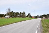 Kodalveien sett nordover ved Vaggestad. Foto: Roy Olsen (2023).