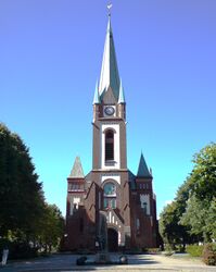 Sandefjord kirke (1903) Foto: EsP72 (2010).