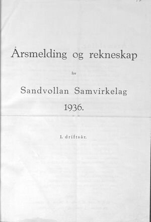 Sandvollan S-lag Årsberetning og regnskap 1936 a.jpg