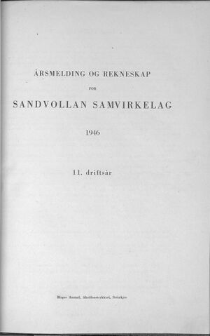 Sandvollan S-lag Årsberetning og regnskap 1946 a.jpg