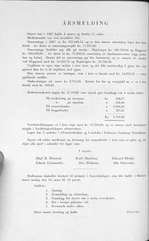 Sandvollan S-lag Årsberetning og regnskap 1947 b.jpg