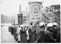 Målselv Mannskor på stevne i Tromsø 1947