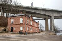 Den gamle tollboden i Sarpsborg ble oppført i 1864. Foto: Leif-Harald Ruud (2019).