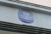 Schous plass 1: Edvard Munchs bolig. 59.921136° N 10.759434° Ø