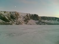 Seglfjellet fra sørvest på vinterstid. Foto: Einar B. Skomsvoll (2006).