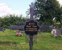 Sigrid Undsets gravminne på Mesnali kirkegård.