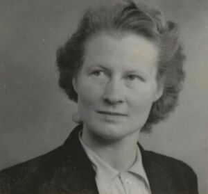 Sigrid Wiborg Andersen 1914–1978 Bilde på ID-kortet hennes fra andre verdenskrig foto Arve Wiborg.jpg