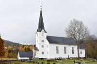 Opdalsveien 133, Siljan kirke. Foto: Roy Olsen (2022).