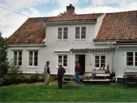 Simensbråten i Vårveien 4B, revet i 2004. Foto: Bekkelagshøgda lokalhistoriske forening