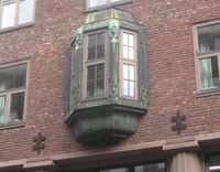 Fra fasaden til Sjøfartsbygningen. Foto: Stig Rune Pedersen