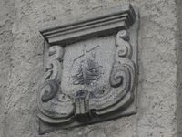 Sjømannsskolen: detalj fra fasaden. Foto: Stig Rune Pedersen