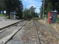 Sjømannsskolen holdeplass på Ekebergbanen. Foto: Stig Rune Pedersen