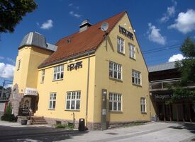 Skøyen stasjon (1915). Foto: Stig Rune Pedersen (2014).