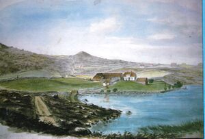 Skankeholen og Mosvatnet 1858.jpg