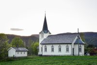 Valebø 689, Valebø kirke. Foto: Roy Olsen (2019).