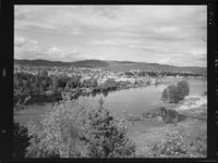 Skien i 1952. Foto: Mittet/Nasjonalbiblioteket