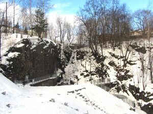 Skiløbermøtet på Grorud 1862 Leirfossen.jpg