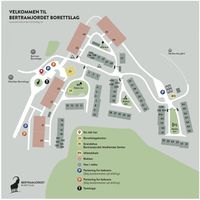 Informasjonsskilt fra borettslagets hjemmeside.