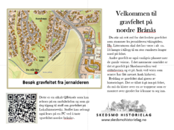 Skilt gravfelt Nordre Brånås.