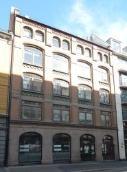 Skippergata 14, oppført 1898. Foto: Jan-Tore Egge (2014).