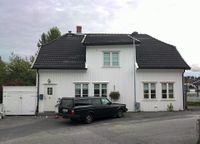 Skiringsalsgata 51. Ludvik Isachsen startet sin virksomhet i et uthus i 1916. Foto: Morten Bakkeli (2010).